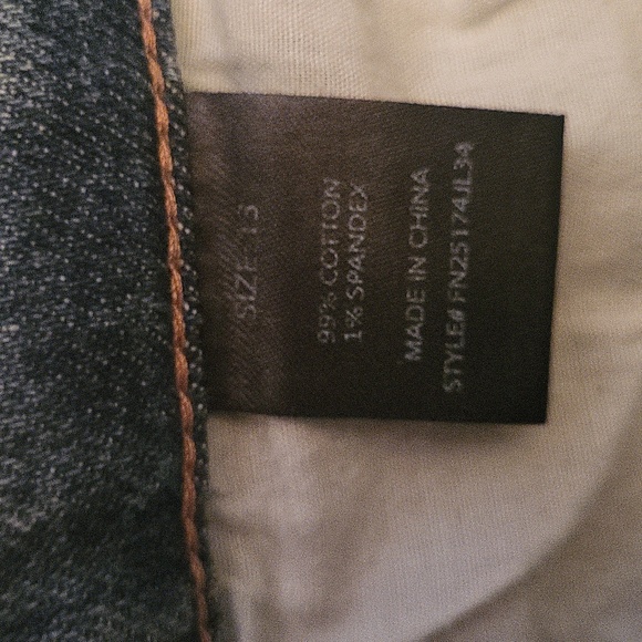 Fashion Nova Blue Flare & Wide Leg Jeans - Picture 8 of 9